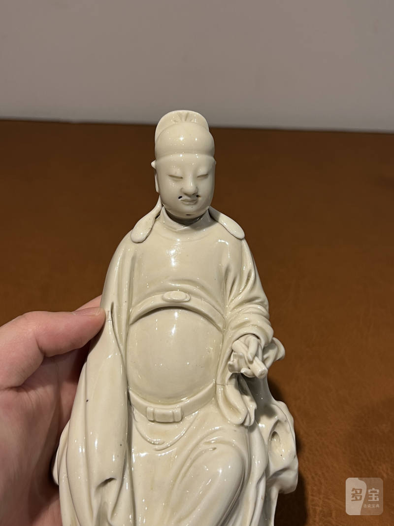 十七世纪 德化文昌帝君坐像 - 图4